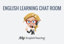 english learning chat room